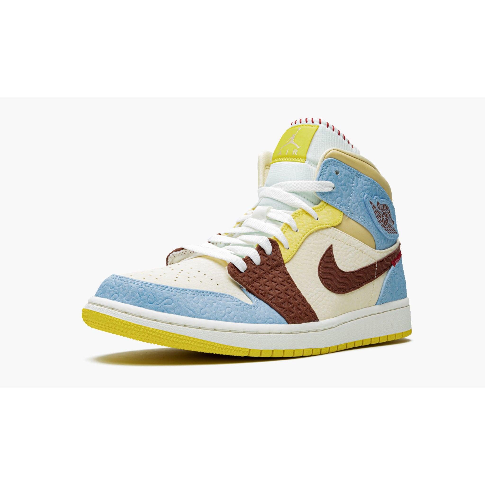 Air Jordan 1 Mid Fearless Maison Château Rouge
