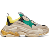 BALENCIAGA TRIPLE S GREEN/YELLOW - Plumas Kicks