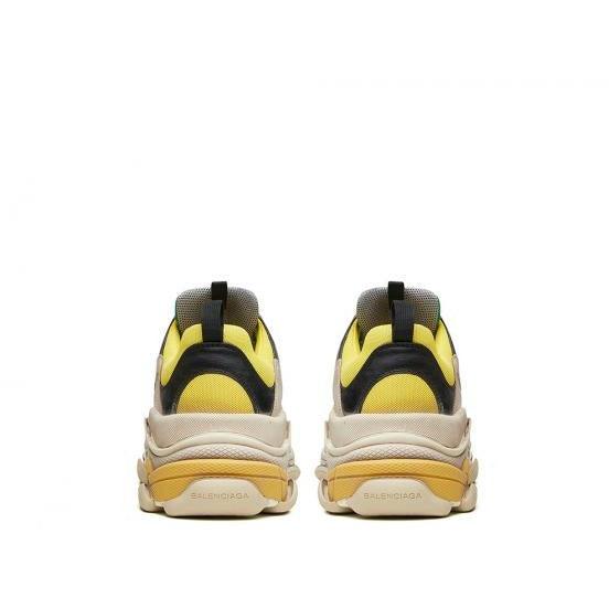 BALENCIAGA TRIPLE S GREEN/YELLOW - Plumas Kicks