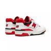 New Balance 550 White Red - Plumas Kicks