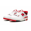 New Balance 550 White Red - Plumas Kicks